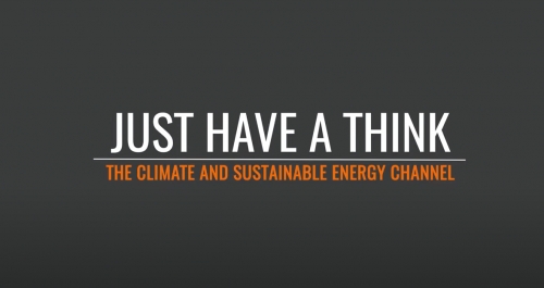 isoenergy features on Climate Science channel &quot;Just Have a Think&quot;
