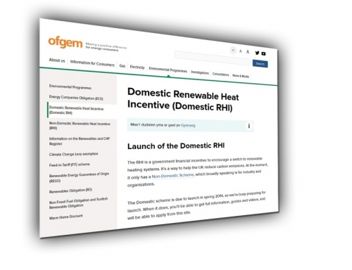 The Domestic Renewable Heat Incentive is here