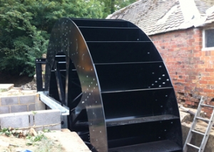 New water wheel arrives on site